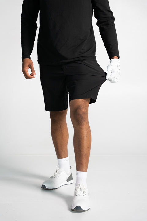Clutch Stretch Golf Shorts - Black