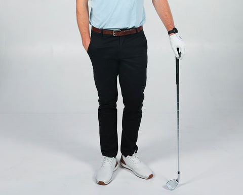 Black Tapered Chino Pant
