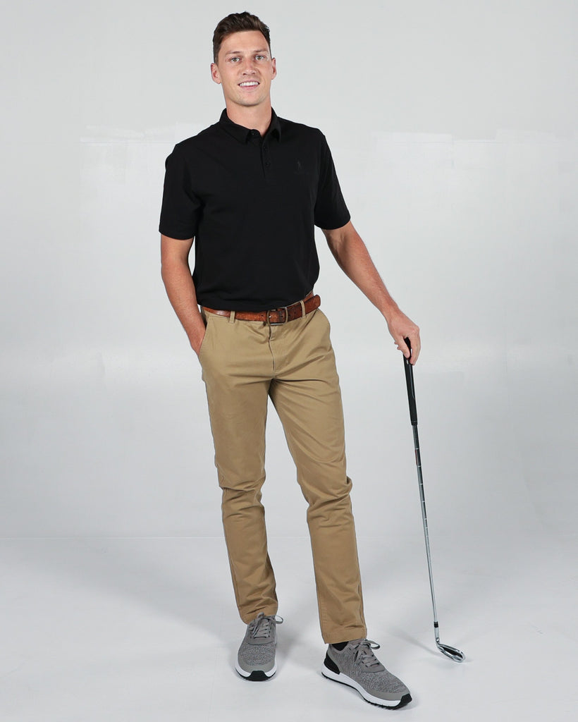 Men's Ultra Golf Polo - Black