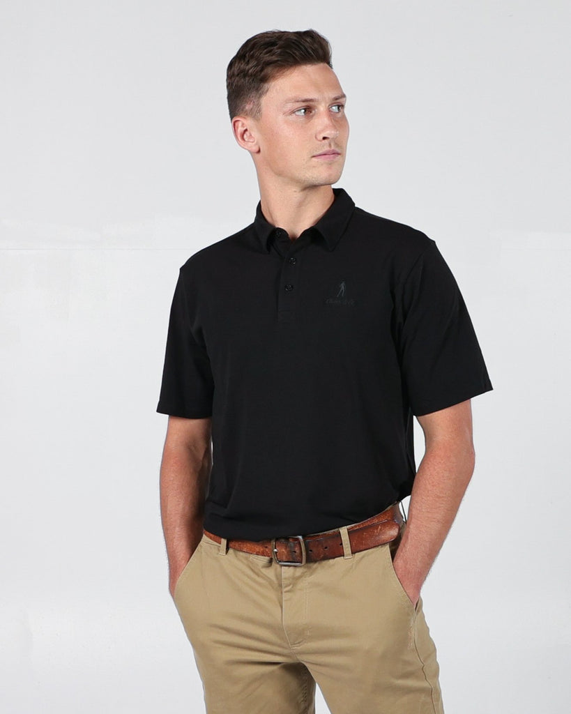 Men's Ultra Golf Polo - Black